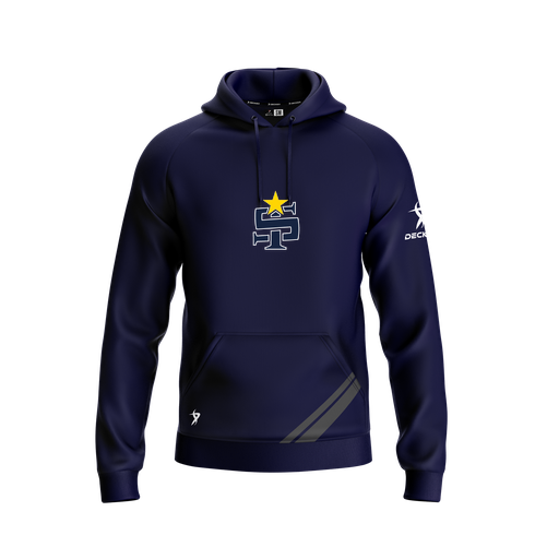 [FOLHSMNV-YXS-LOGO1] Summit Hoodie (Youth XS, Navy, Logo 1)