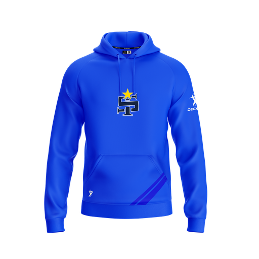 [FOLHSMRY-YXS-LOGO1] Decker Summit Hoodie (Youth XS, Royal, Logo 1)