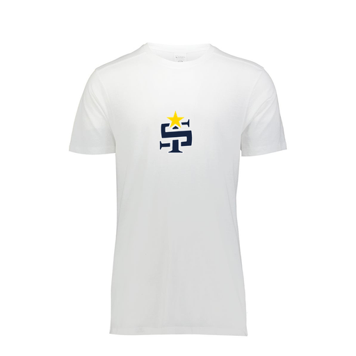 [FTSCUBWH-AS-LOGO1] Decker Men's Tri-Blend T-Shirt - Short Sleeve (Adult S, White, Logo 1)