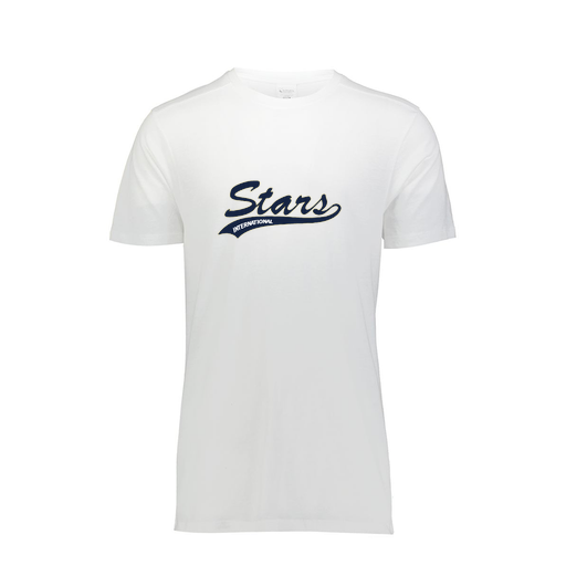 [FTSCUBWH-AS-LOGO2] Decker Men's Tri-Blend T-Shirt - Short Sleeve (Adult S, White, Logo 2)