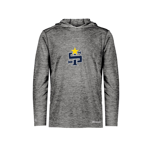[FOLHCGBK-AS-LOGO1] Men's Charge Hoodie (Adult S, Black, Logo 1)