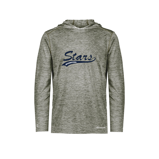 [FOLHCGGY-AS-LOGO2] Men's Charge Hoodie (Adult S, Gray, Logo 2)