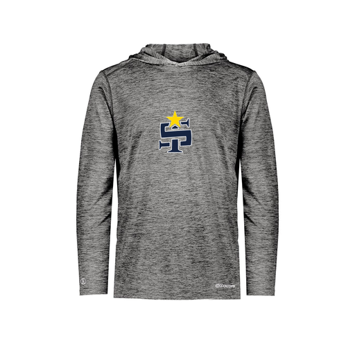[FOLHCGBK-YS-LOGO1] Decker Youth Charge Hoodie (Youth S, Black, Logo 1)