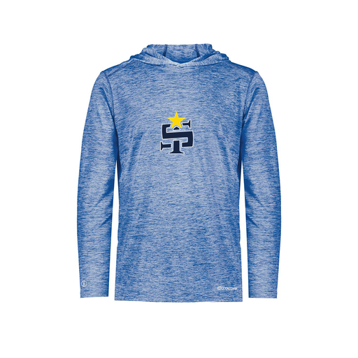 [FOLHCGRY-YS-LOGO1] Decker Youth Charge Hoodie (Youth S, Royal, Logo 1)