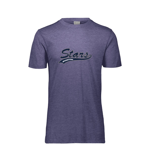 [FTSCUBRY-AS-LOGO2] Decker Men's Tri-Blend T-Shirt - Short Sleeve (Adult S, Royal, Logo 2)